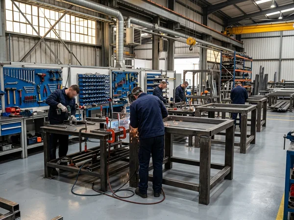 Custom welding fixtures, assembly jigs and precision checking gauges engineered by BPS Enterprises Gurugram